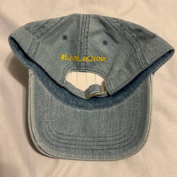 La Croix Denim Baseball Cap NEW - Picture 2 of 4